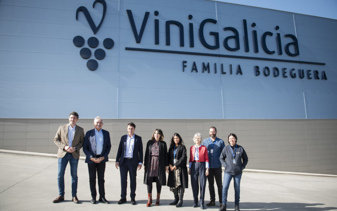 ViniGalicia recibe a visita da conselleira de Economía e Industria, María Jesús Lorenzana